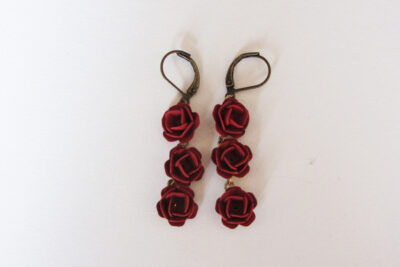 Noces d'étain boucles d'oreille